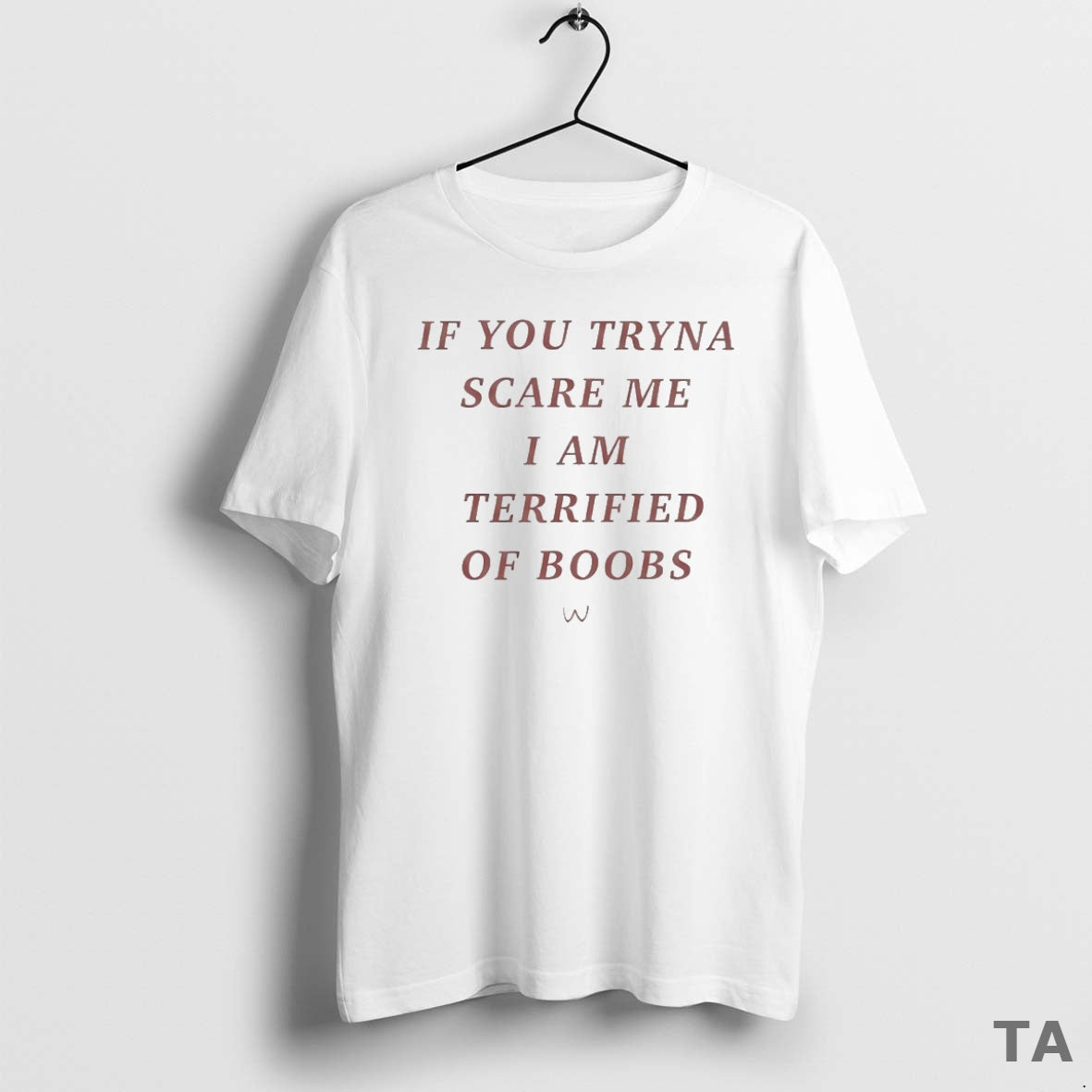Top If You Tryna Scare Me I Am Terrified Of Boobs Circle T Shirt Sweater Hoodie, Sweatshirt | AU18TeeNovaLab.com