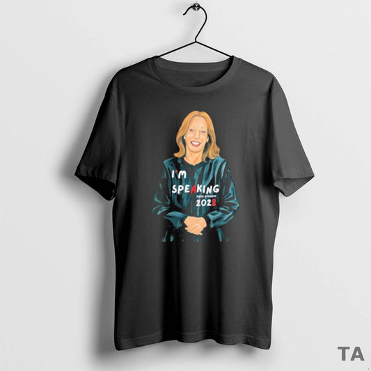 Top Im Speaking Madam Kamala Harris 2028 T Shirt Sweater Hoodie, Sweatshirt | AU18TeeNovaLab.com