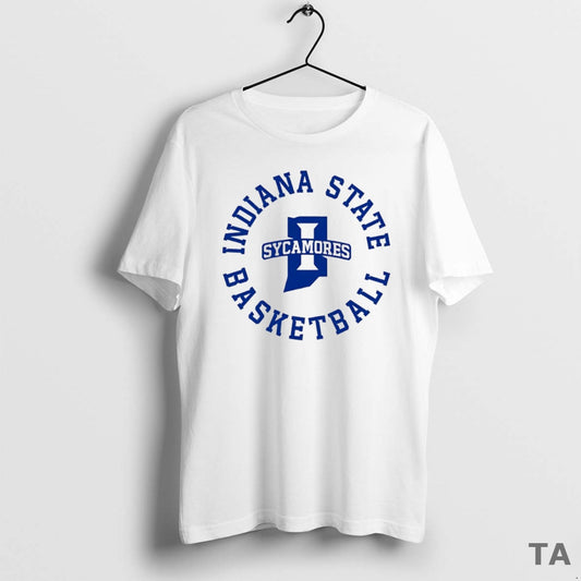 Top Indiana State Sycamores Basketball Circle Logo Circle T Shirt Sweater Hoodie, Sweatshirt | AU18TeeNovaLab.com