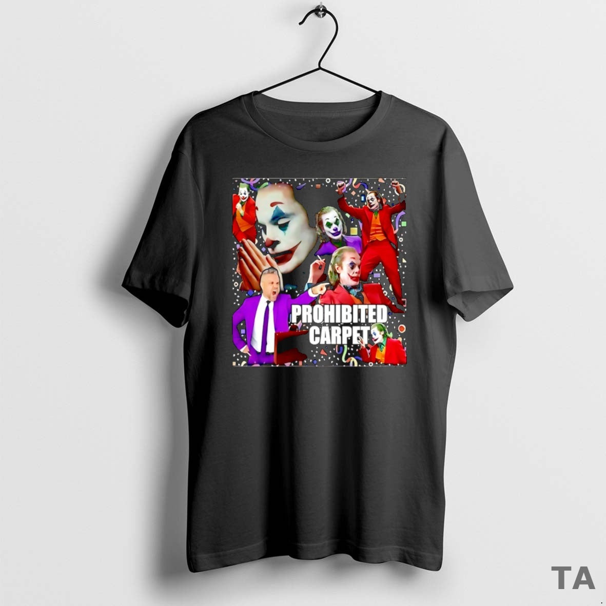 Top Joker Prohibited Carpet T Shirt Sweater Hoodie, Sweatshirt | AU18TeeNovaLab.com