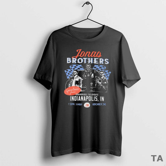 Top Jonas Brothers Dec 9 2025 Indianapolis In Little Rock Ar T Shirt Sweater Hoodie, Sweatshirt | AU18TeeNovaLab.com