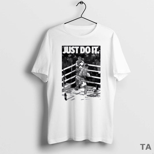 Top Just Do It Anthony Joshua Knockout Jake Paul T Shirt Sweater Hoodie, Sweatshirt | AU18TeeNovaLab.com