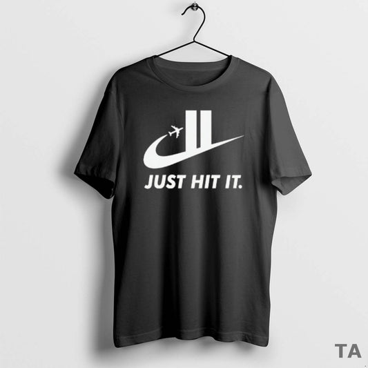 Top Just Hit It 9 11 Logo Parody T Shirt Sweater Hoodie, Sweatshirt | AU18TeeNovaLab.com