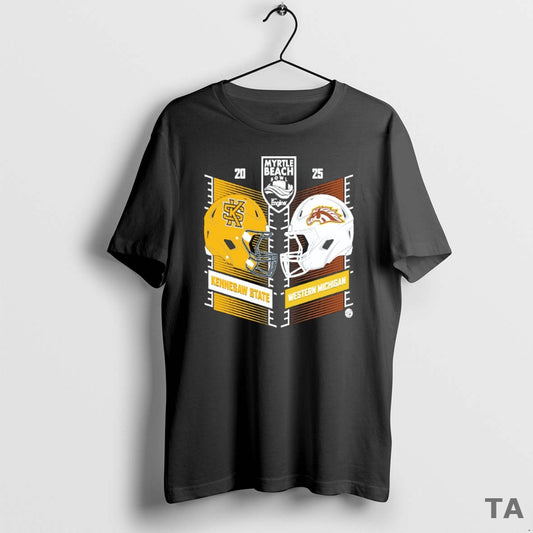 Top Kennesaw State Owls Vs Western Michigan Broncos Myrtle Beach Bowl 2025 H2h T-Shirts, Hoodie, Sweatshirt