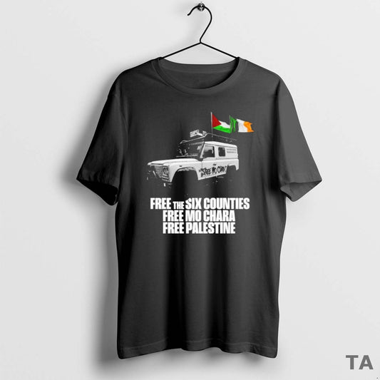 Top Kneecap Free The Six Counties Free Mo Chara Free Palestine T Shirt Sweater Hoodie, Sweatshirt | AU18TeeNovaLab.com