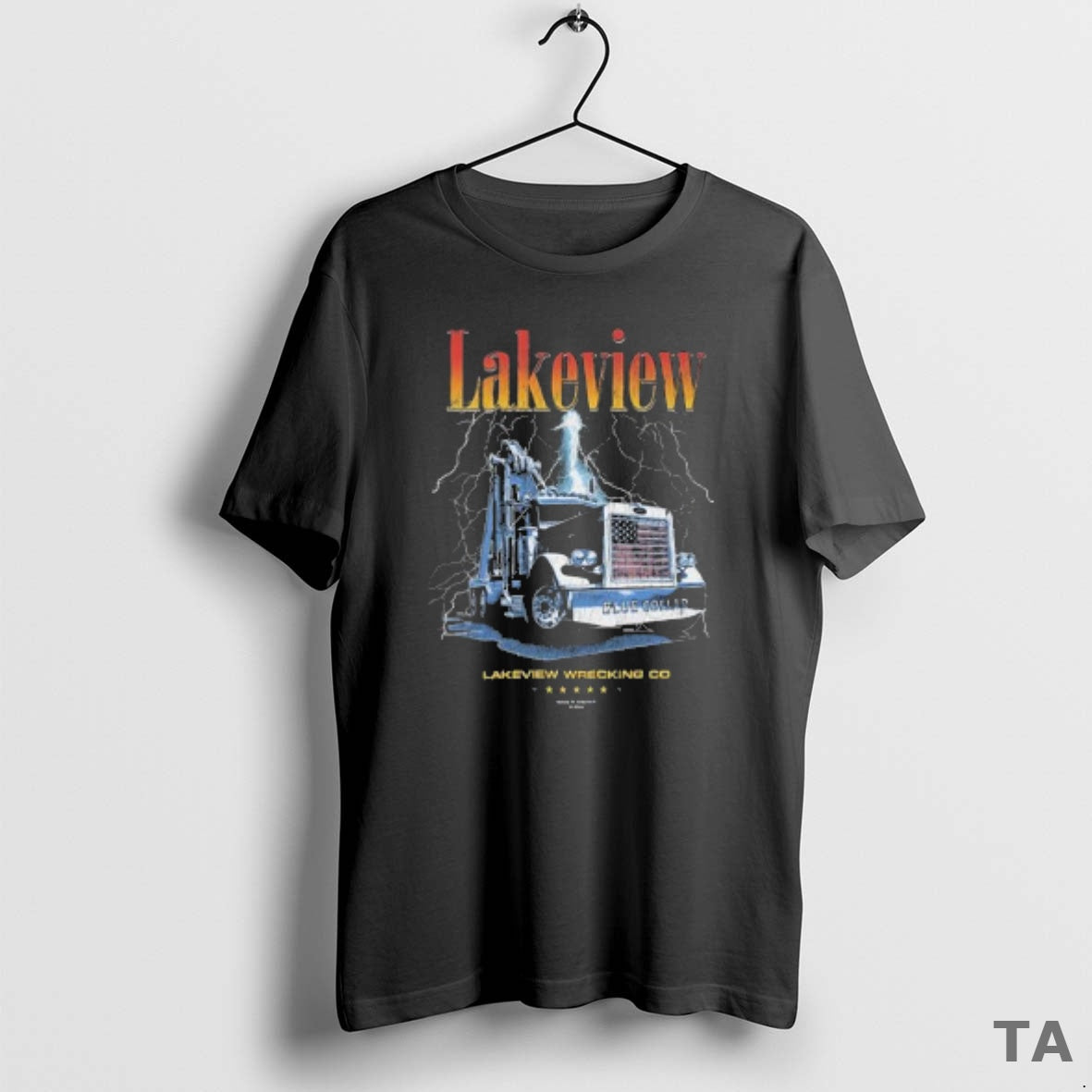Top Lakeview Wrecking Co Catch A Right Hook From Redneck Blue Collar T Shirt Sweater Hoodie, Sweatshirt | AU18TeeNovaLab.com