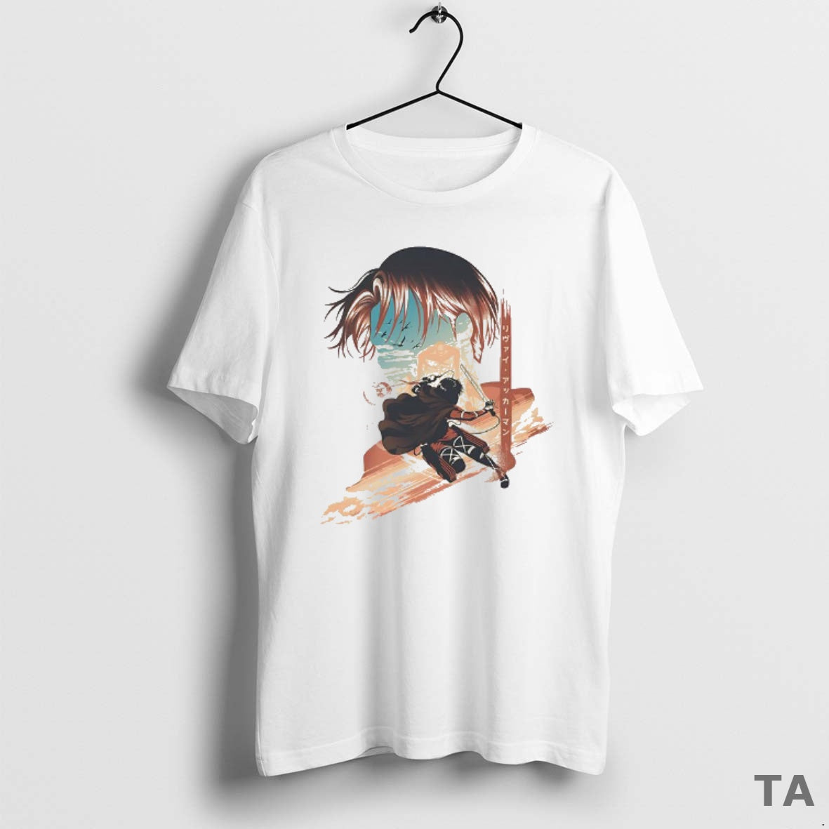 Top Levi Ackerman Attack On Titan Blades Of The Captain Anime T Shirt Sweater Hoodie, Sweatshirt | AU18TeeNovaLab.com