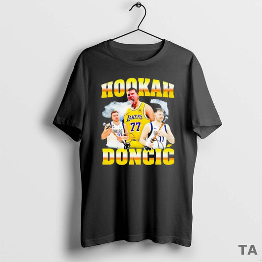 Top Luka Doncic Hookah Los Angeles Lakers Graphic T Shirt Sweater Hoodie, Sweatshirt | AU18TeeNovaLab.com