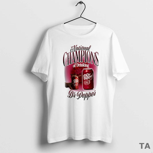 Top National Champions Dr Pepper Graphic Circle T Shirt Sweater Hoodie, Sweatshirt | AU18TeeNovaLab.com