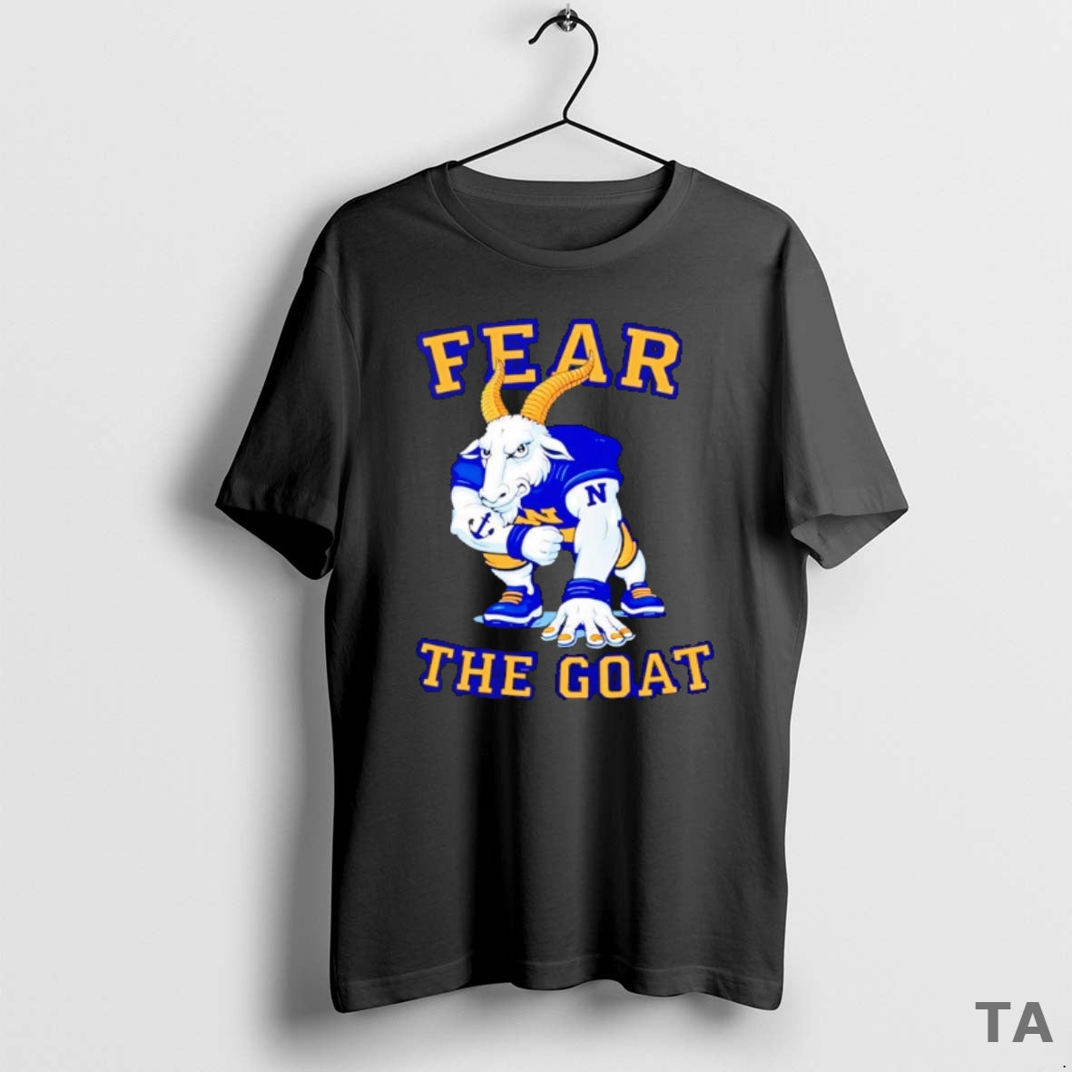 Top Navy Midshipmen Navy Fear The Goat T Shirt Sweater Hoodie, Sweatshirt | AU18TeeNovaLab.com