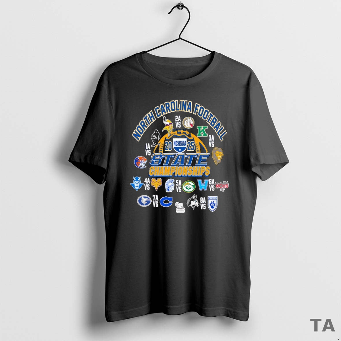 Top North Carolina Football Nchsaa State Championships 2025 T Shirt Sweater Hoodie, Sweatshirt | AU18TeeNovaLab.com