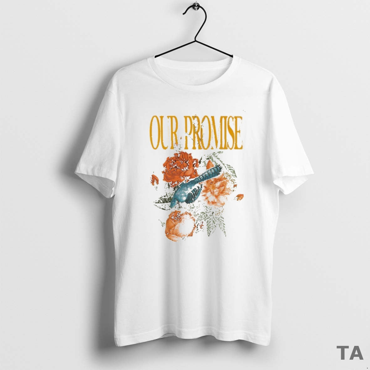 Top Our Promise Floral Bird T Shirt Sweater Hoodie, Sweatshirt | AU18TeeNovaLab.com