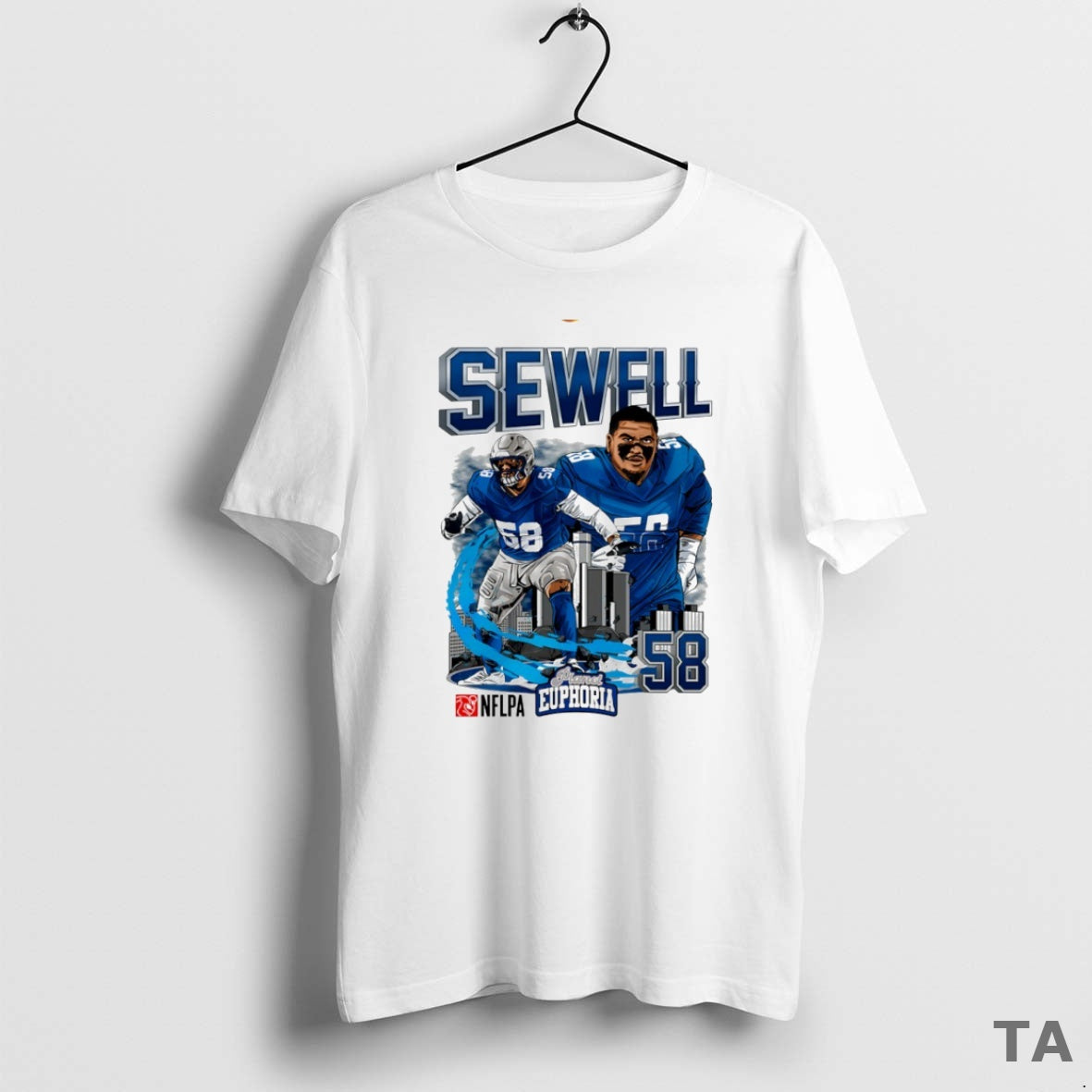 Top Penei Sewell 58 Detroit Lions Football Comic Circle T Shirt Sweater Hoodie, Sweatshirt | AU18TeeNovaLab.com