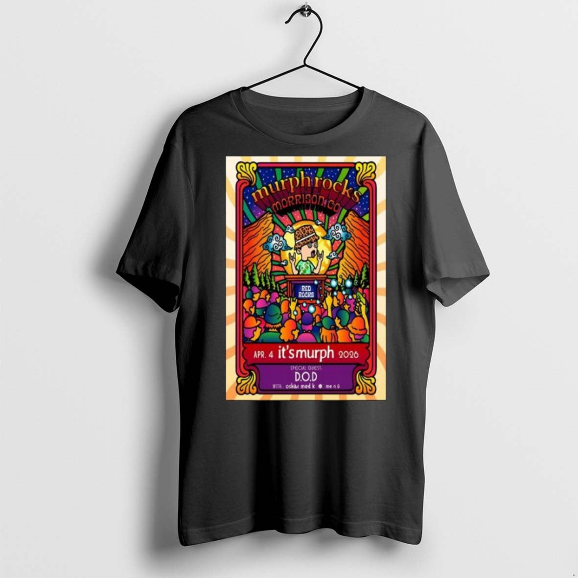 Premium Murph Rocks Morrison Co April 4 2026 Concert Long Sleve T Shirts