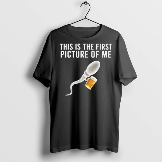 Premium Sperm Beer This Is The First Picture Of Me Long Sleve T Shirts