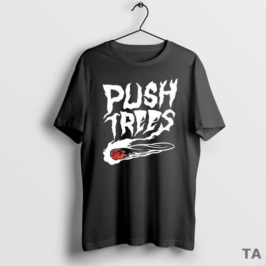 Top Push Trees The Somethings Burning Smoking T Shirt Sweater Hoodie, Sweatshirt | AU18TeeNovaLab.com