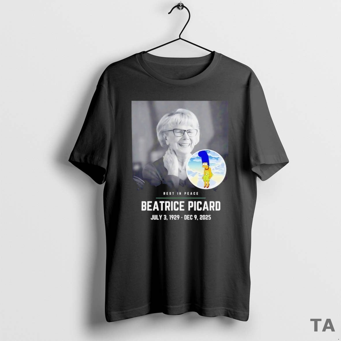 Top Rest In Peace Beatrice Picard 2025 T Shirt Sweater Hoodie, Sweatshirt | AU18TeeNovaLab.com