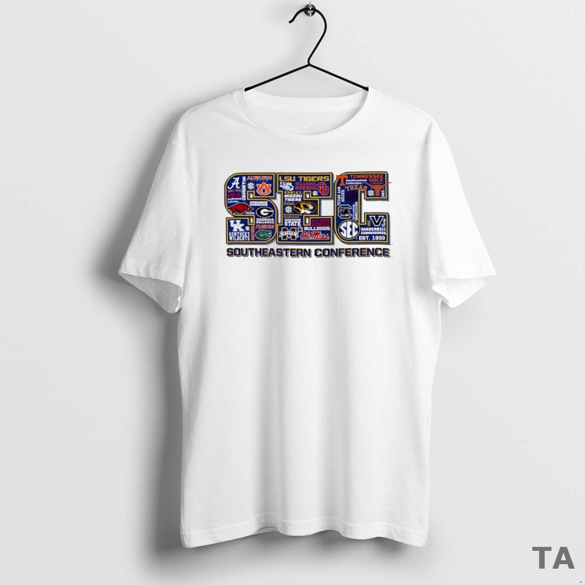 Top Sec Southeastern Conference All Team Circle T Shirt Sweater Hoodie, Sweatshirt | AU18TeeNovaLab.com