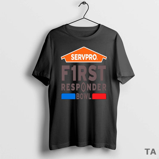 Top Servpro First Responder Bowl 2025 Logo T Shirt Sweater Hoodie, Sweatshirt | AU18TeeNovaLab.com