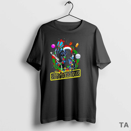 Top Santa Vader Merry Sithmas T Shirt Sweater Hoodie, Sweatshirt | AU18TeeNovaLab.com