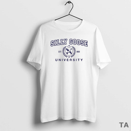 Top Silly Goose University Est 1869 T Shirt Sweater Hoodie, Sweatshirt | AU18TeeNovaLab.com