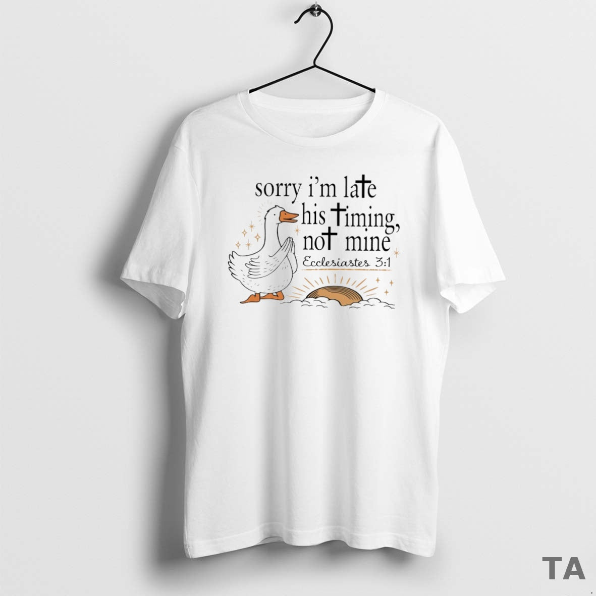 Top Sorry Im Late His Timing Not Mine Circle T Shirt Sweater Hoodie, Sweatshirt | AU18TeeNovaLab.com