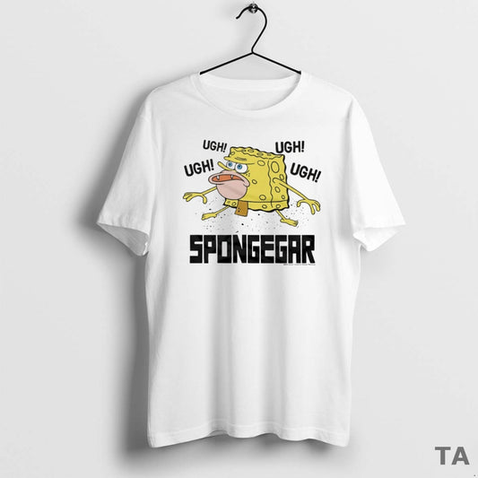 Top Sponge Squarepants Spongegar Ugh Ugh Circle T Shirt Sweater Hoodie, Sweatshirt | AU18TeeNovaLab.com