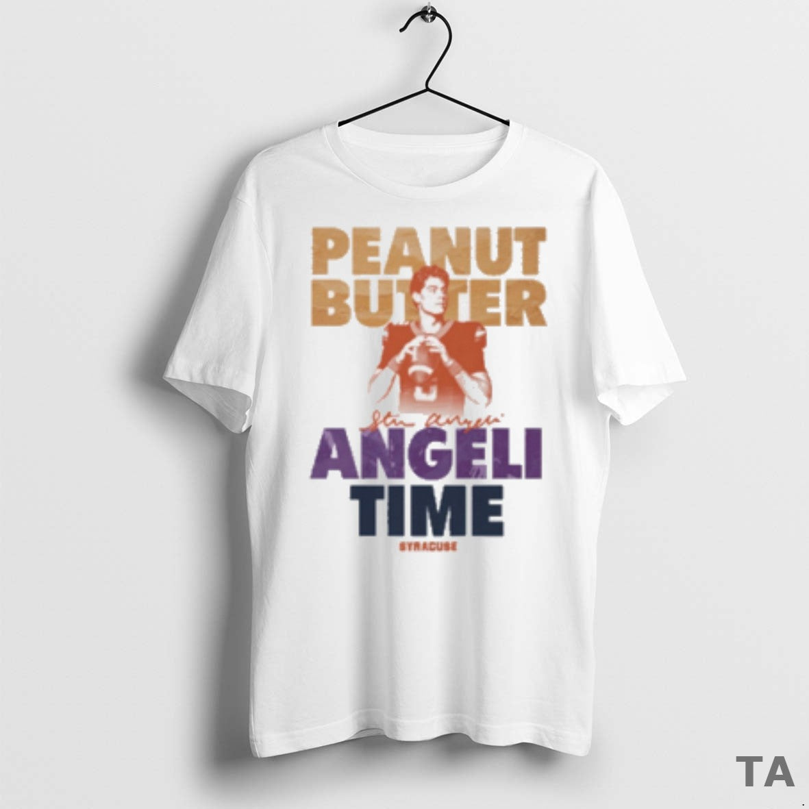 Top Steve Angeli Peanut Butter Angeli Time Syracuse Orange Football Ncaa 2025 Fan Gear