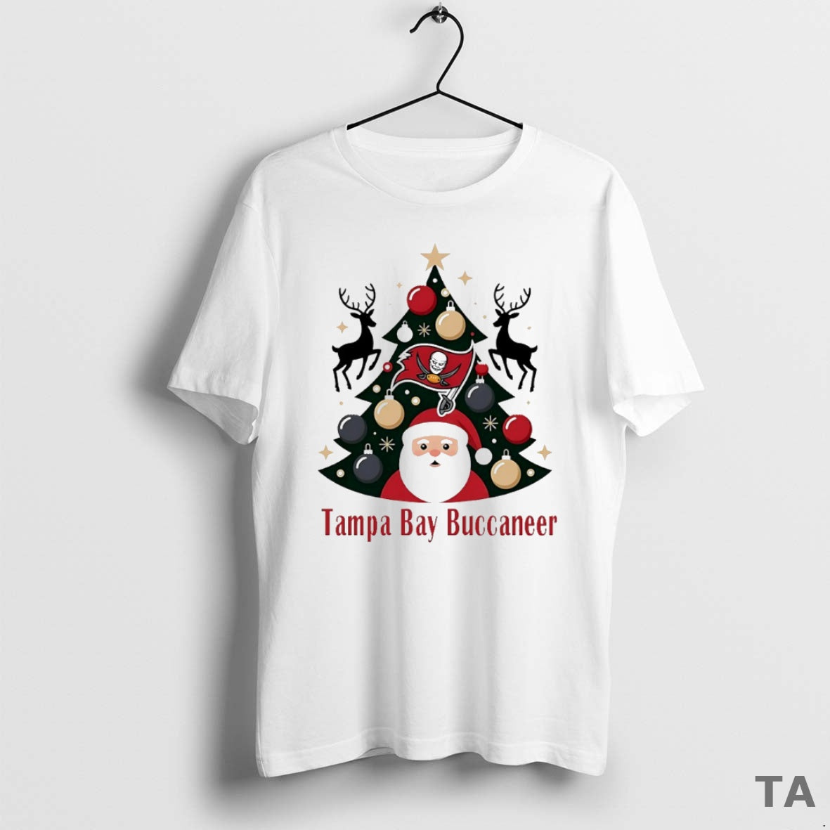 Top Tampa Bay Buccaneer Christmas Tree Circle T Shirt Sweater Hoodie, Sweatshirt | AU18TeeNovaLab.com