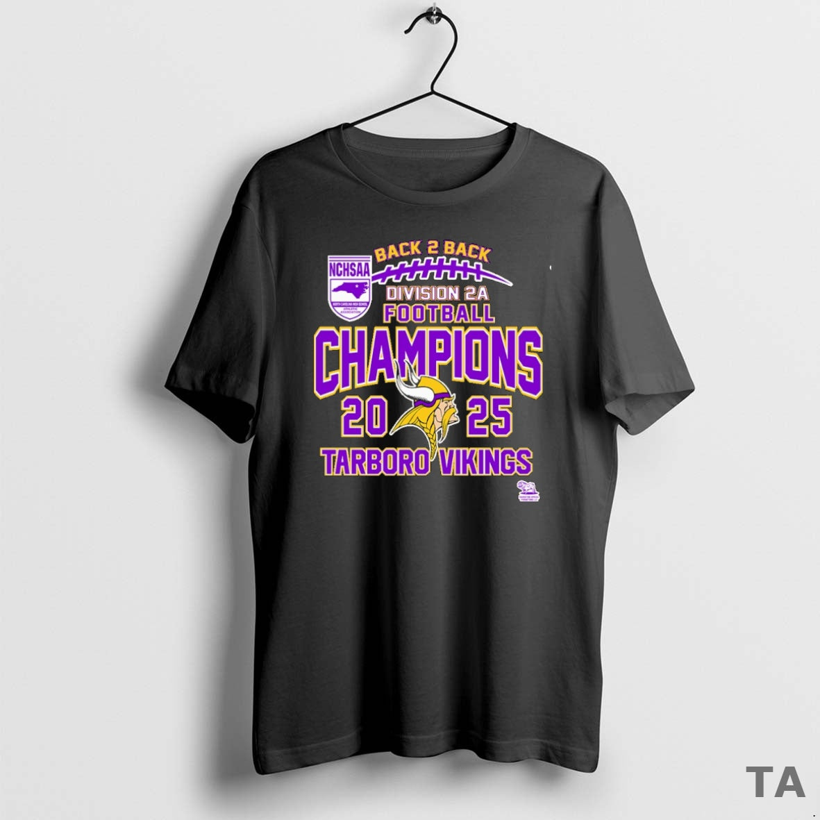 Top Tarboro Vikings Nchsaa Division 2a Football Champions 2025 T Shirt Sweater Hoodie, Sweatshirt | AU18TeeNovaLab.com