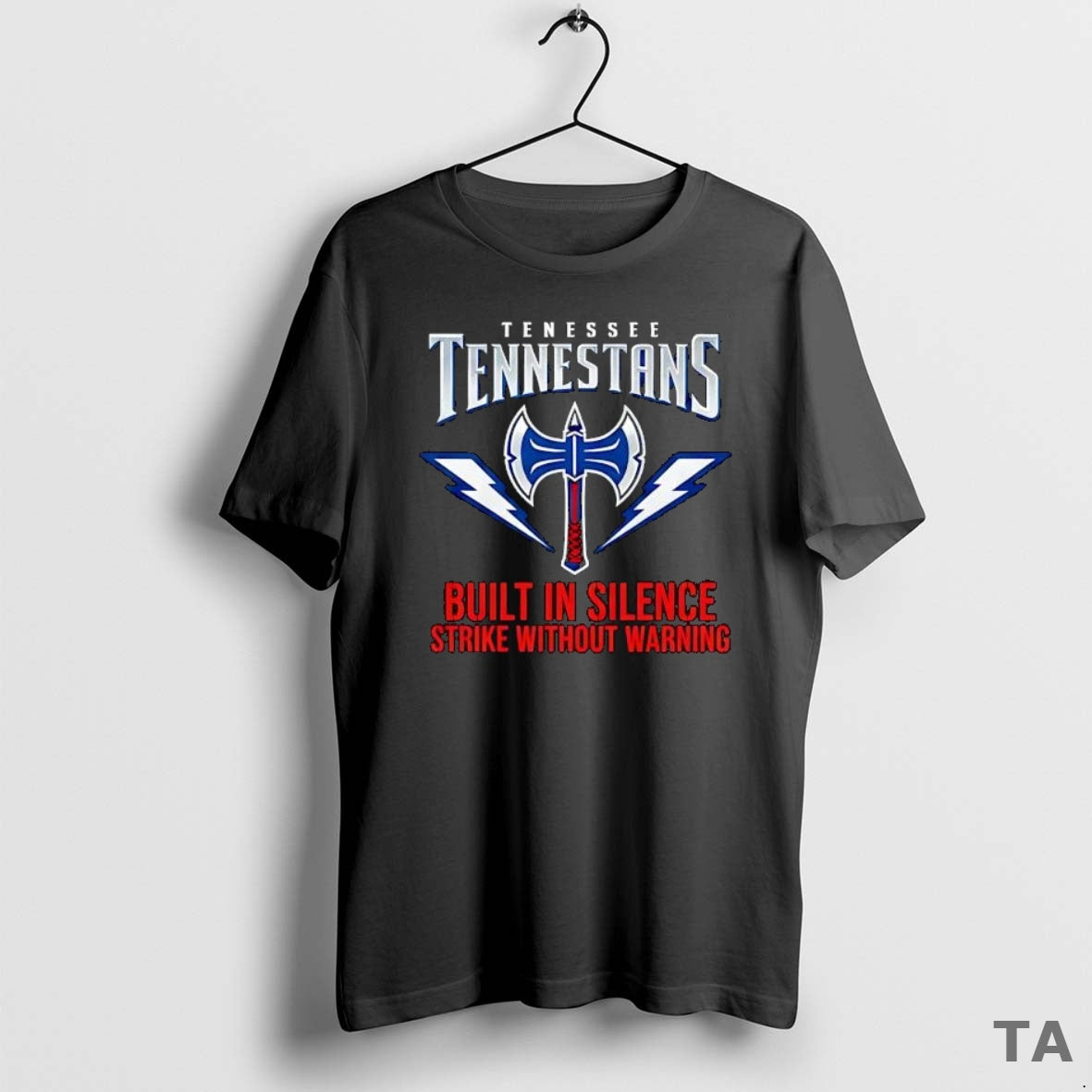 Top Tennessee Titans Built In Silence Strike Without Warning T Shirt Sweater Hoodie, Sweatshirt | AU18TeeNovaLab.com