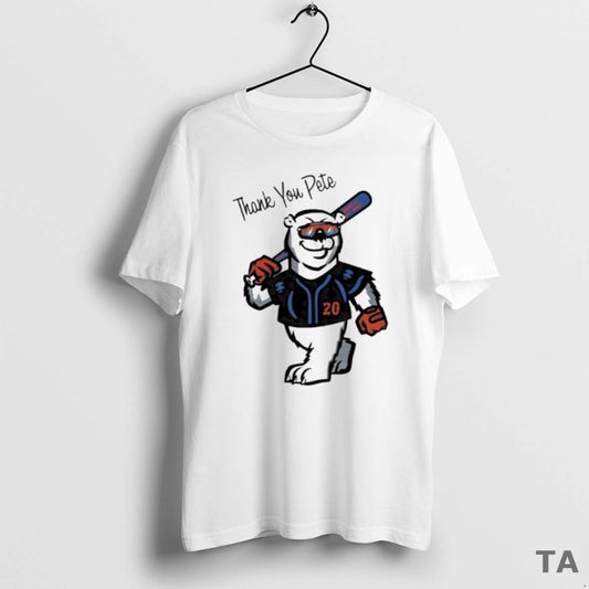 Top Thank You Pete Alonso Polar Bear New York Mets T Shirt Sweater Hoodie, Sweatshirt | AU18TeeNovaLab.com