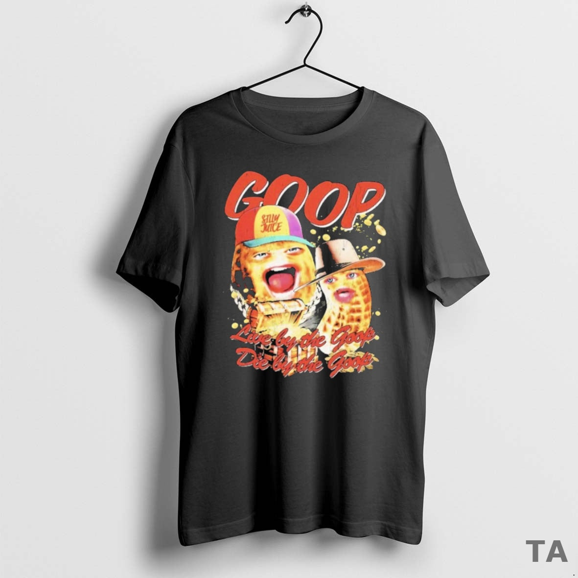 Top The Burnt Peanut Live By The Goop T Shirt Sweater Hoodie, Sweatshirt | AU18TeeNovaLab.com