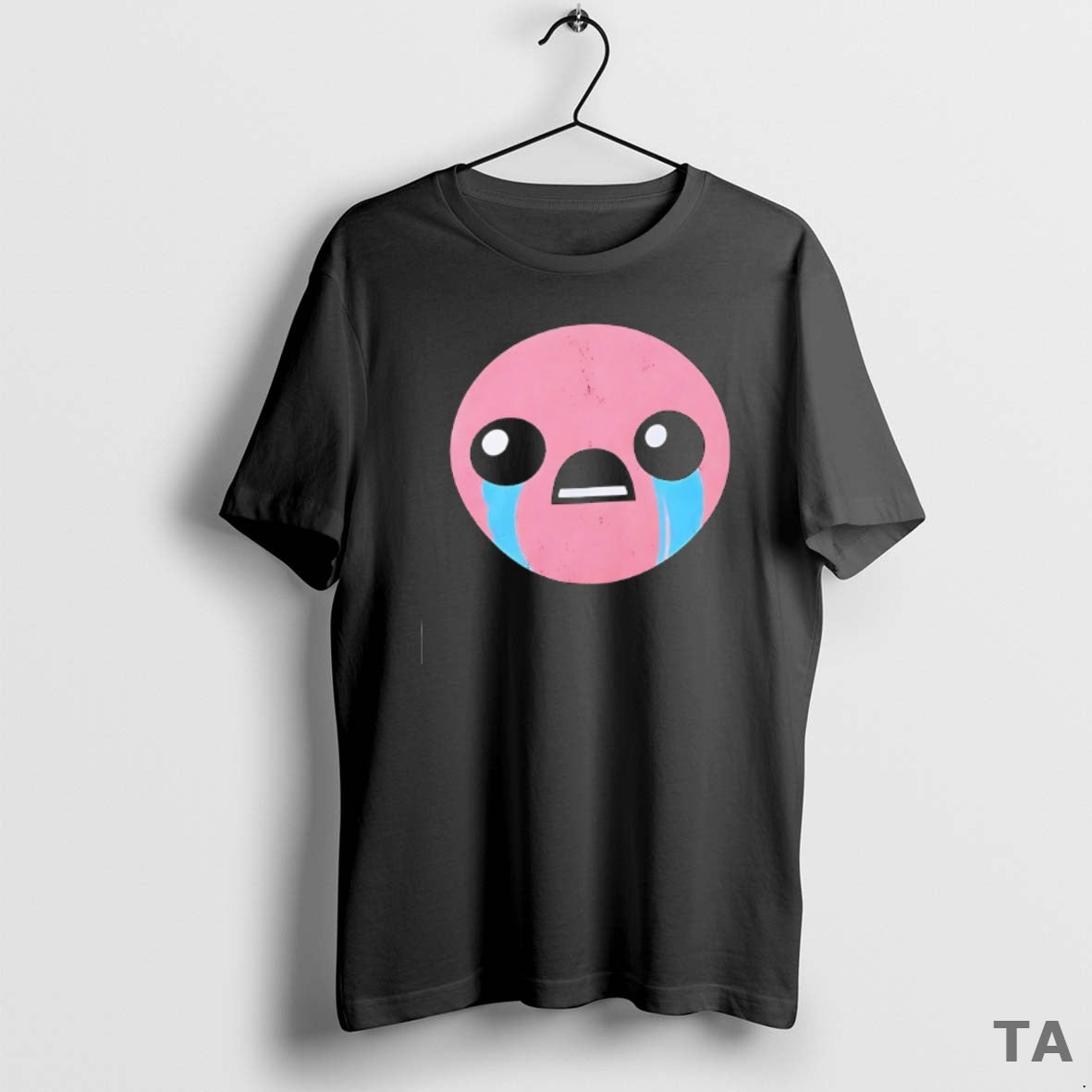 Top The Binding Of Isaac Crying Face T Shirt Sweater Hoodie, Sweatshirt | AU18TeeNovaLab.com