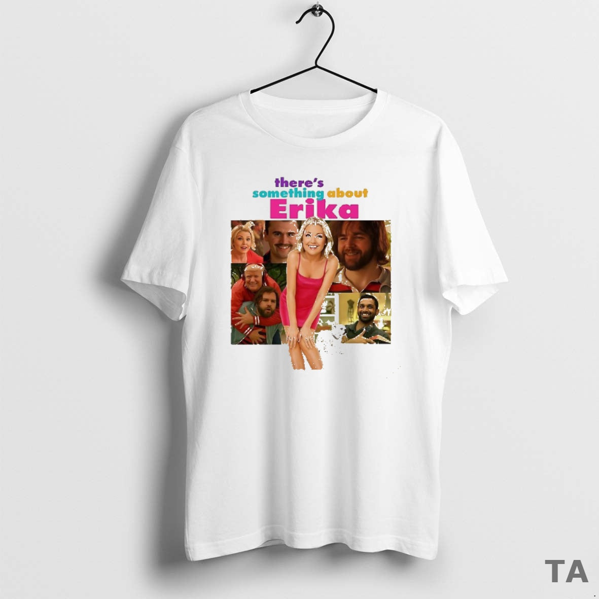 Top Theres Something About Erika Kirk Caricature T Shirt Sweater Hoodie, Sweatshirt | AU18TeeNovaLab.com