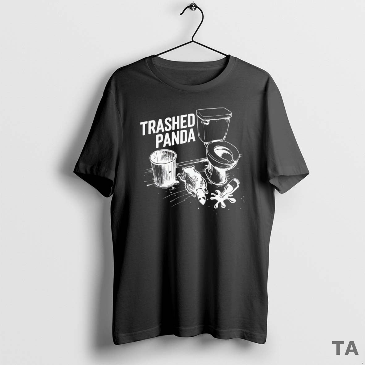 Top Trashed Panda Raccoon T Shirt Sweater Hoodie, Sweatshirt | AU18TeeNovaLab.com