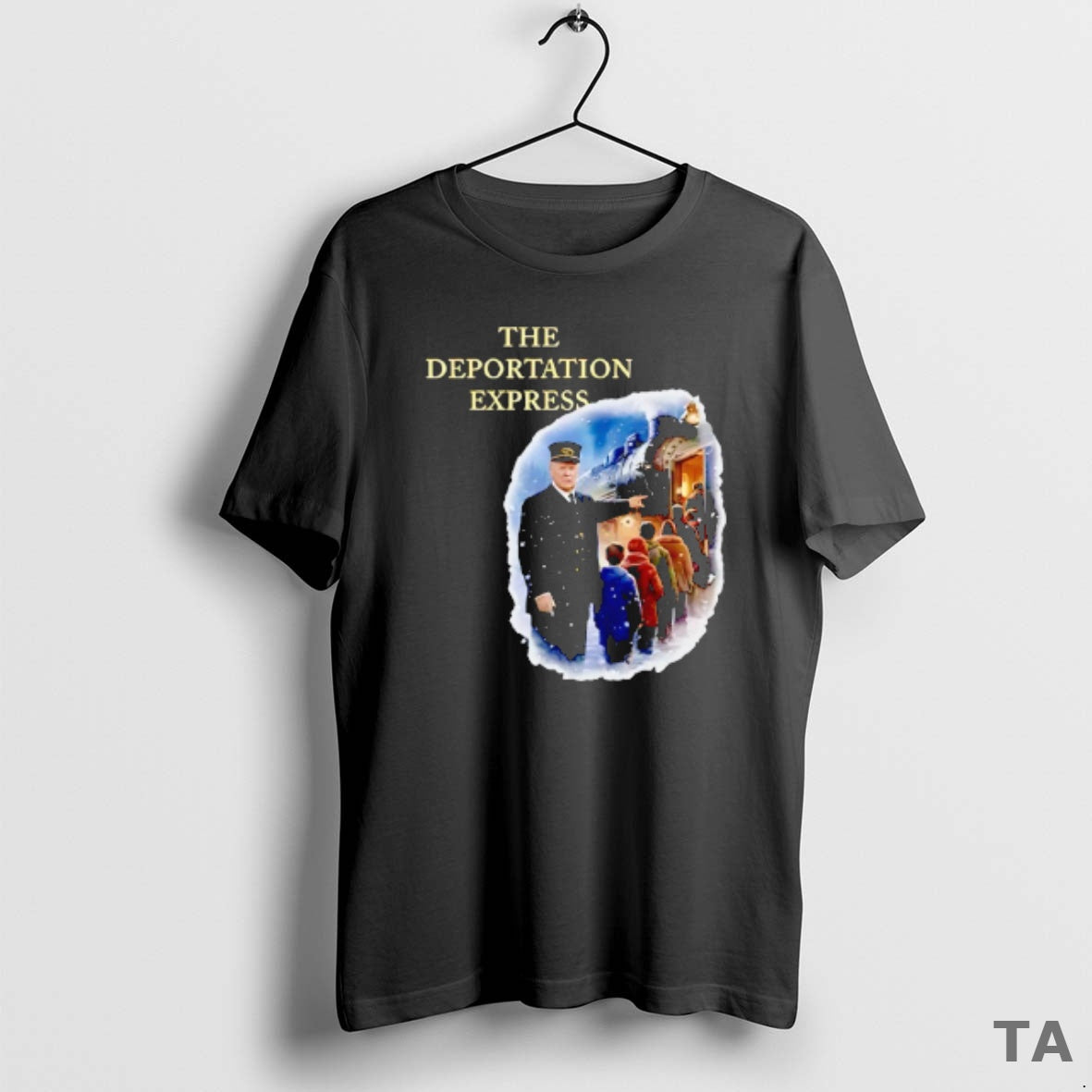 Top Trump In The Deportation Express Merry Christmas T Shirt Sweater Hoodie, Sweatshirt | AU18TeeNovaLab.com