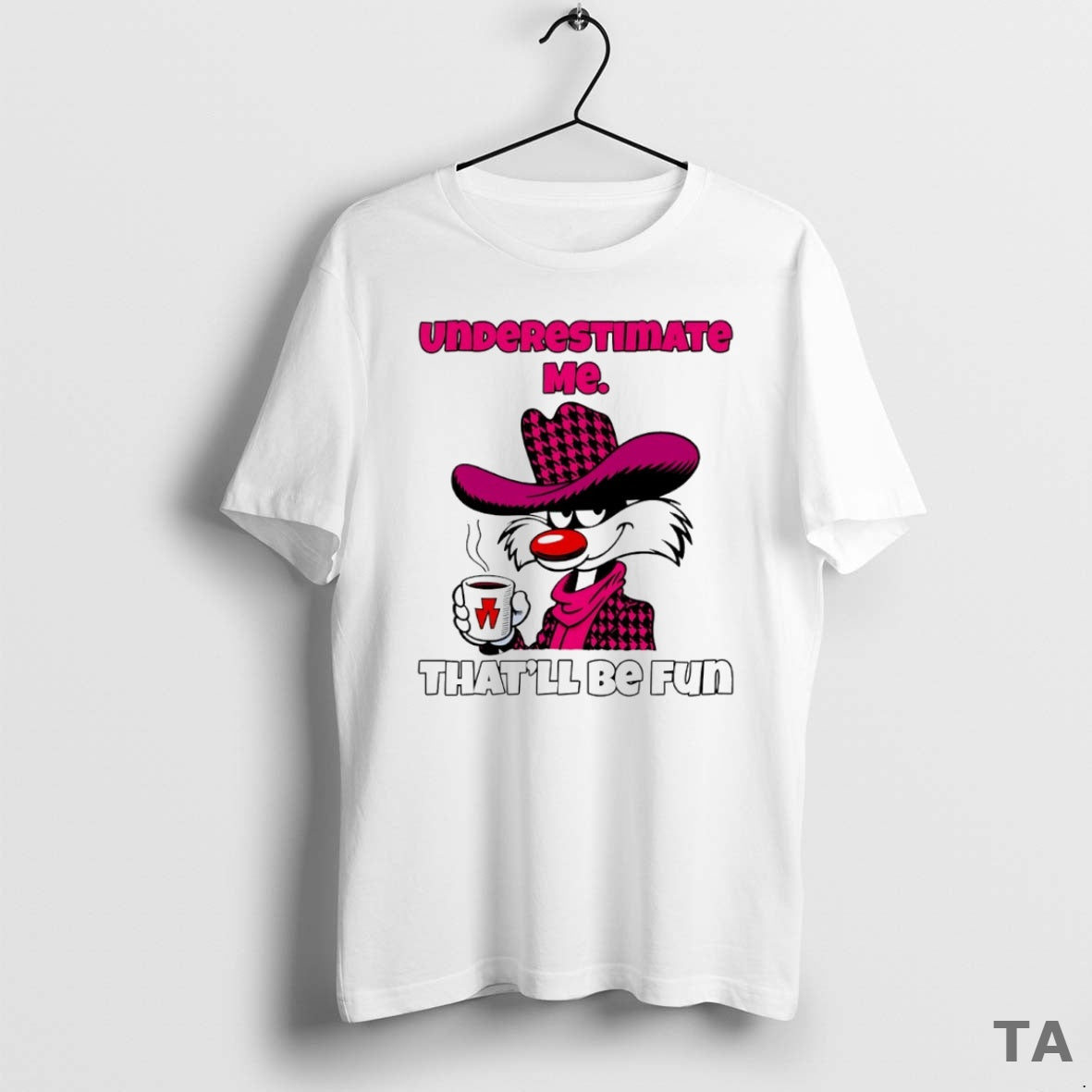 Top Underestimate Me Thatll Be Fun Circle T Shirt Sweater Hoodie, Sweatshirt | AU18TeeNovaLab.com