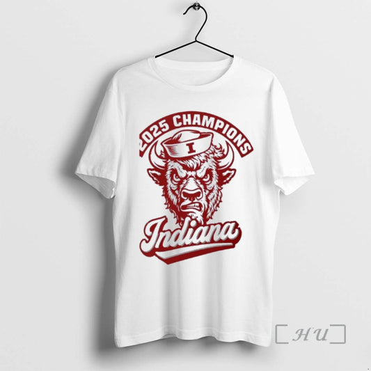 Trending 2025 National Champions Indiana Bison T-Shirts, Hoodie, Sweatshirt | AU18TeeNovaLab.com