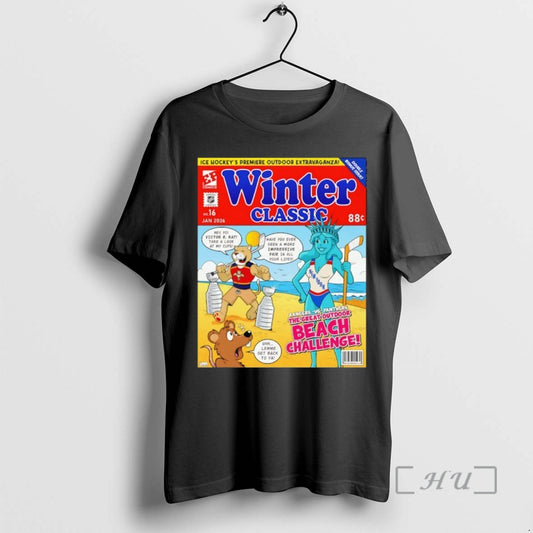 Trending 2026 Winter Classic Rangers Vs Panthers The Great Outdoor Beach Challenge Premium T Shirts Hoodie, Sweatshirt
