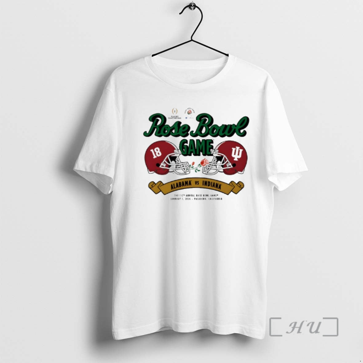 Trending Alabama And Indiana Playoff Rose Bowl Game 2026 T-Shirts, Hoodie, Sweatshirt | AU18TeeNovaLab.com