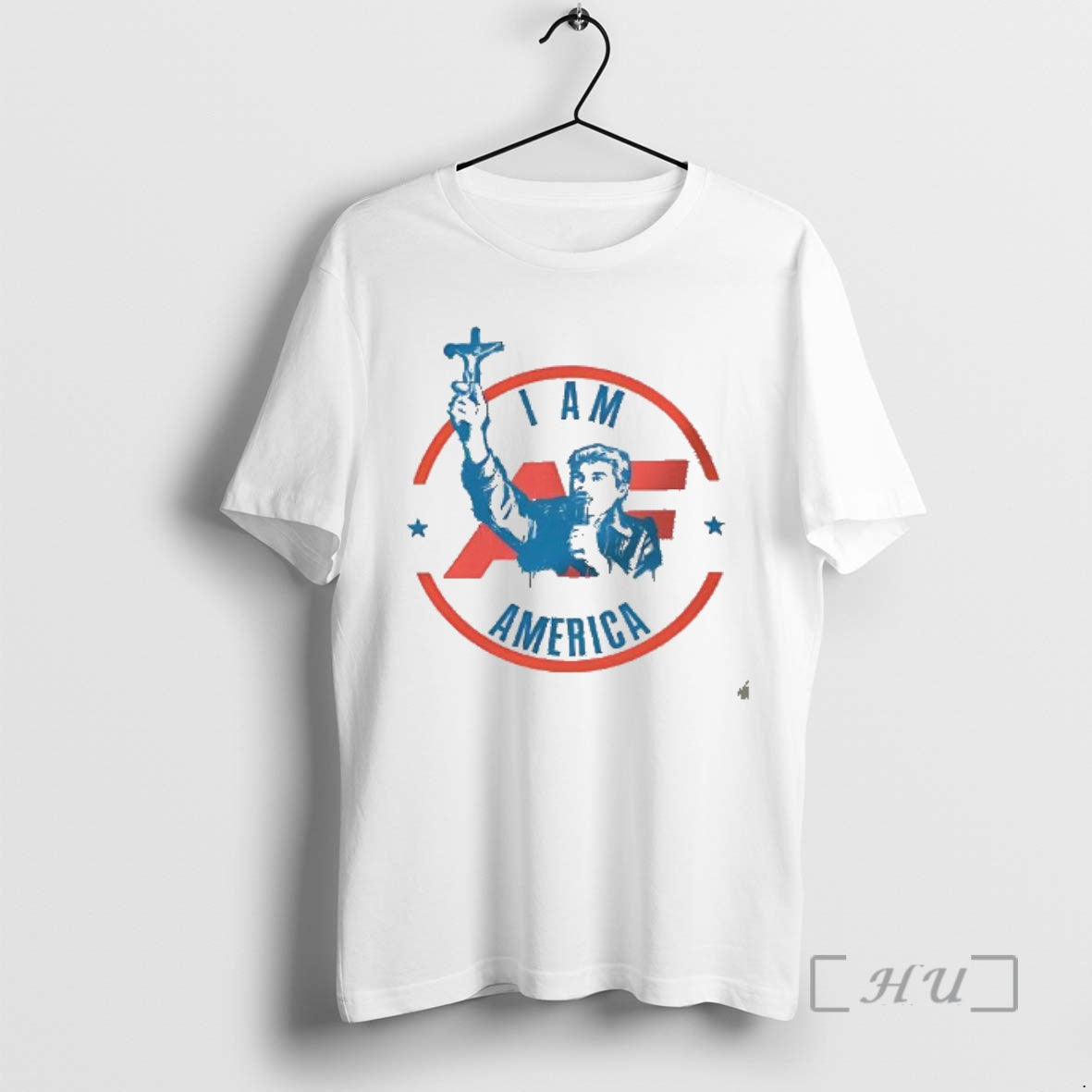Trending America First Crucifix I Am America T-Shirts, Hoodie, Sweatshirt | AU18TeeNovaLab.com