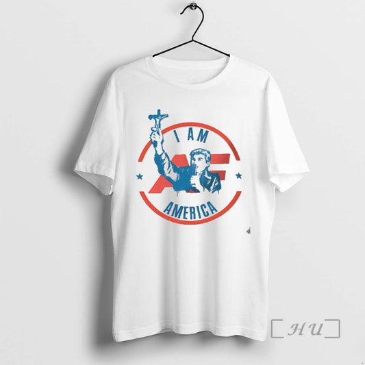 Trending America First Crucifix I Am America T-Shirts, Hoodie, Sweatshirt | AU18TeeNovaLab.com