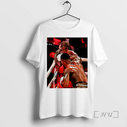 Trending Anthony Joshua Ko Jake Paul Photo Circle T-Shirts, Hoodie, Sweatshirt | AU18TeeNovaLab.com