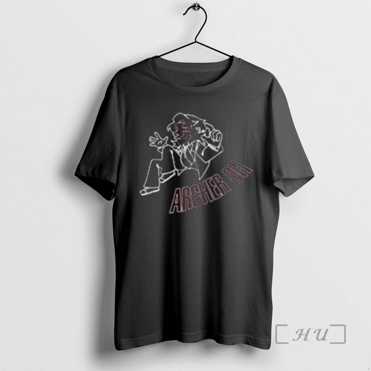Trending Archer Oh Masked Character Circle Black T-Shirts, Hoodie, Sweatshirt | AU18TeeNovaLab.com
