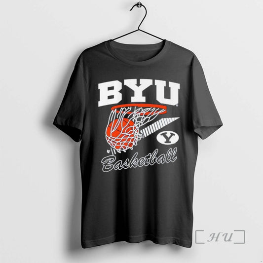 Trending Byu Basketball Retro Swish Logo T-Shirts, Hoodie, Sweatshirt | AU18TeeNovaLab.com
