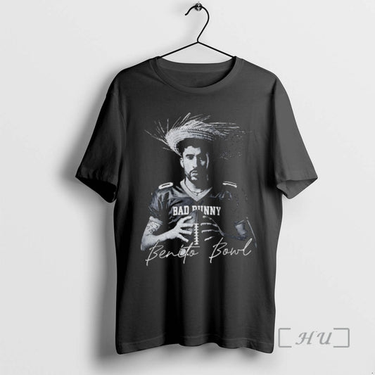 Trending Bad Bunny The Benito Bowl Show Bunny Bowl Halftime Show Football Premium T Shirts Hoodie, Sweatshirt