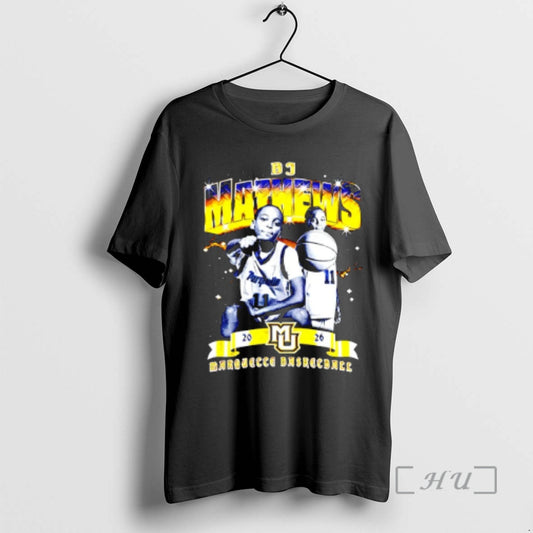 Trending Bj Mathews Marquette Basketball Impact T-Shirts, Hoodie, Sweatshirt | AU18TeeNovaLab.com