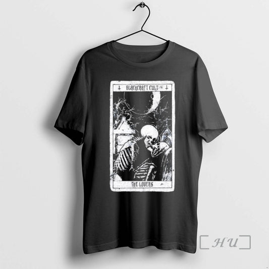 Trending Blackcraft Cult Lovers Tarot Skeleton T-Shirts, Hoodie, Sweatshirt | AU18TeeNovaLab.com
