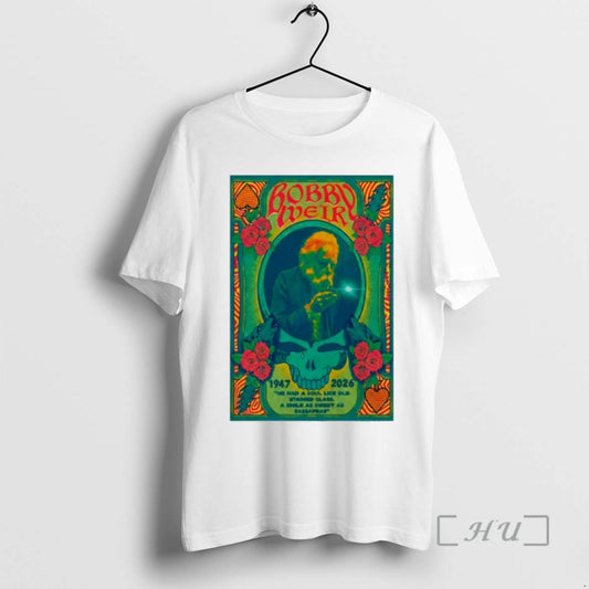Trending Bobby Weir He Had A Soul Like Old Stained Glass Premium T Shirts Sweater Hoodie, Sweatshirt | AU18TeeNovaLab.com